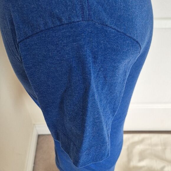 Quiksilver Men's Heathered Blue Tee - Picture 6 of 16